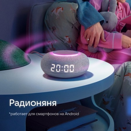 Smart column VK capsule mini (MRC02gy), voice assistant Maroussia, 5W, Wi-Fi, BT 4.2, gray-5