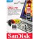 USB 3.0 Sandisk Cruzer Ultra Fit SDCZ430-128G-G46, 128GB, black