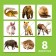 Pictures-pools "Forest animals"