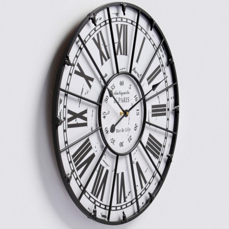 Wall watches, series: loft, "Birmingham", smooth move, D-60 cm-3