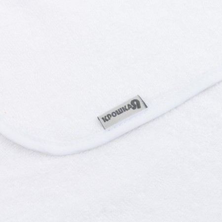 Twal towel terry crumb I am 85x85 cm, white color, 100% cotton, 320 g/m-5