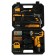 DREAR DREAR DEKO DKCD12FU -LI-ION, 12 V, 2x2 Ah, case + set of tools 104 pcs.