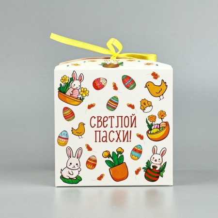 Folding box "Easter", 12 x 12 x 12 cm-1