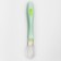A spoon for nursery for feeding silicone, from 5 months, color mix
