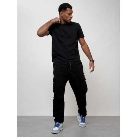 Cargo jeans, size 46-48, black color-9
