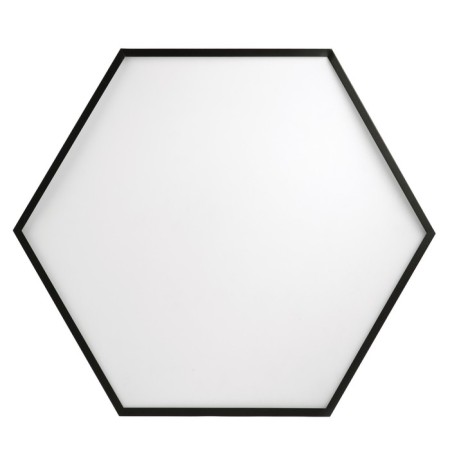 LED LED Geometria Hexagon 38W 4000K 4000 LEP IP40 60x60x8 Black-5