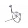 FAUZT FZS-814-124 bathtub mixer, single-leaf, pour 340 mm, watering can, chrome