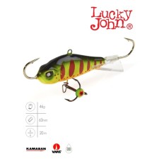 Balancir Lucky John Baltic 6 + tee, 6 cm, color 201 blister
