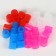 A set of beads for the thermal carcass "with sparkles", 850 beads