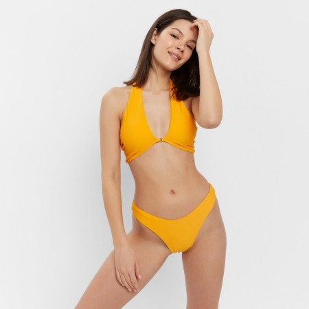 Swimsuit female separate minku color mustard, size 48-2
