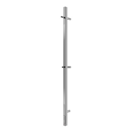 Terminus uno “profile” heated towel rail, 1200x30 mm, chrome-1