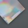 A packet for a cake with a square bottom, holographic, 20 x 20 x 20 cm