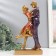 Souvenir Polystone "Tender Hugs" pink-violet 7x14.5x28 cm