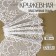 Lace elastic fabric, 185 mm × 2.7 ± 0.5 m, white color