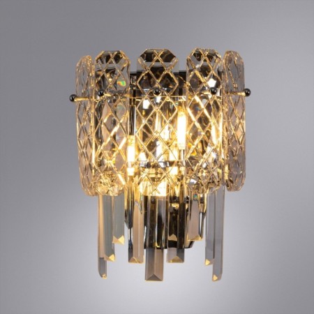 Wall lamp Arte Lamp Nicoletta A1051AP-2CC, E14, 2x40 W, 21x15x26 cm, Chrome-2