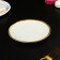 Tea steam porcelain Magistro Poursephona, 2 objects: a cup 240 ml, a saucer d = 16 cm, beige color