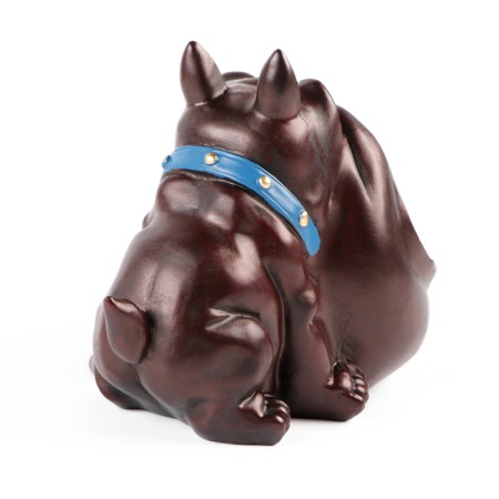 Ash from the Polystone "Bulldog" 11 x 15.9 x 13 cm-1