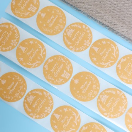 Craft stickers in the roll "NG", 500 pcs, 3.8 x 3.8 cm-3