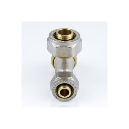 Aquasfera tee 7012-09, crimping, d = 32 x 26 x 32 mm, transition, brass-3