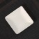 A disposable shape for Kare's buffet, 33 ml, 6.5 × 6.5 × 1.2 cm, sugarcane, 50 pcs in packaging, white color