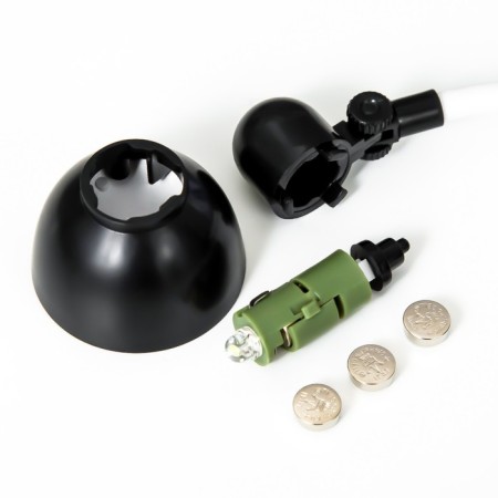 Reading LED LED 2W from AG3 batteries MIX 2.2x3x15 cm Risalux-11
