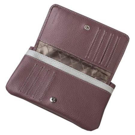Purse of lightning, pink-gray color-1