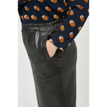Female skirt, size 64, black color-3