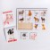 Doman's cards with puzzles "Pets"