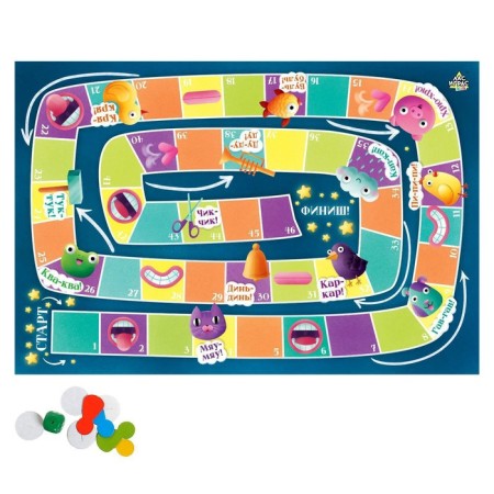 Board game "Brodiller" speech therapy-1