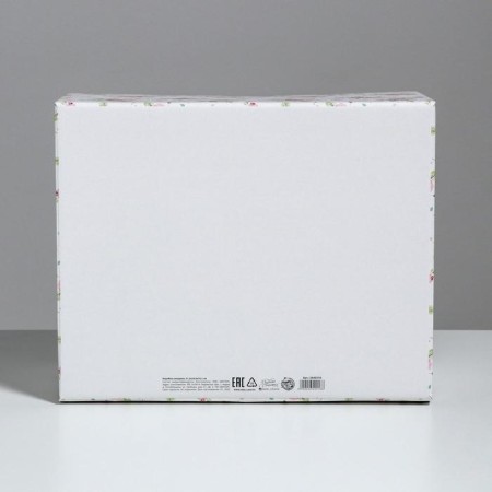 Gift folding box, packaging, “Memories of wonderful”, 31.2 x 25.6 x 16.1 cm-8