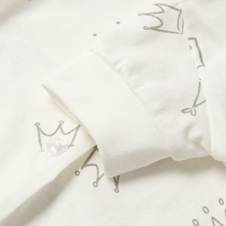 Sandwheel Bloom Baby Crown with Cor. Sleeve, p. 68 cm, milk-2