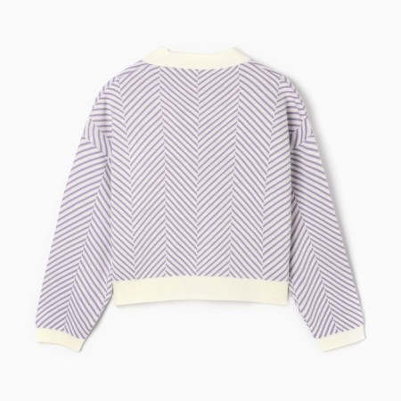 Cardigan female, lilac color, size One size 42-46-4