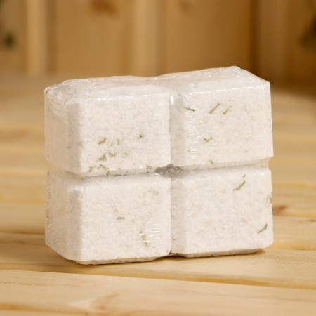 Salt briquette set for the Bath of "Light Couple", cedar-8
