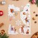 Set of stickers design "Fairytale Forest" 2 sheets, plastisol, 49.3x33.6cm