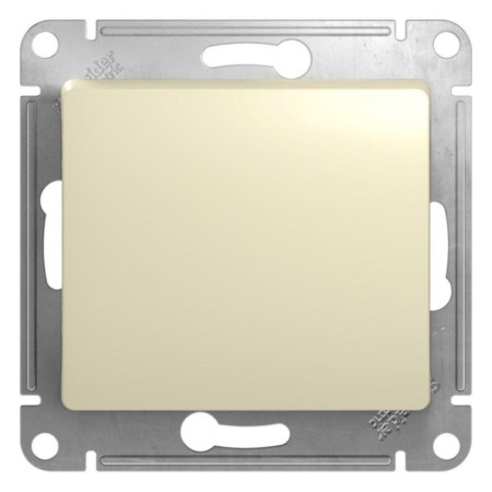 Schel000271 Glossa switch mechanism, 1 key, joint venture, 10a, iP20, beige color