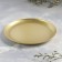 Cup "Cup 140" Metal per candle, 14x14 cm, golden
