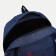 Male backpack on a zipper, 3 outer pockets, blue color