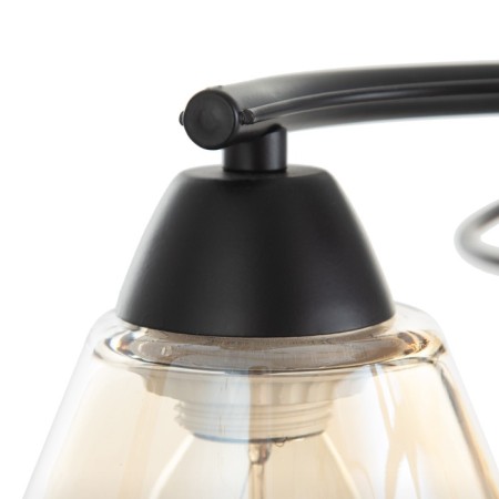 Chandelier "Edott" 5he27 40w Black 53x53x25 cm Bayerlux-8