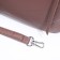 Richet Cross-Bod on the zipper, brown color