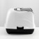 Domik toilet for cats closed with a door 50*38*37 cm, black and white