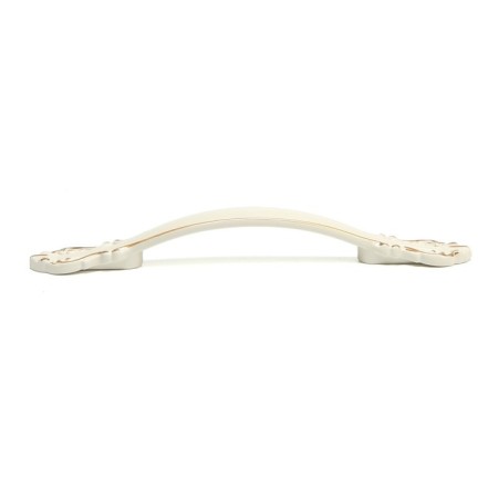 Hand-slop RS201, m/o 128 mm, white, with a golden insert-2