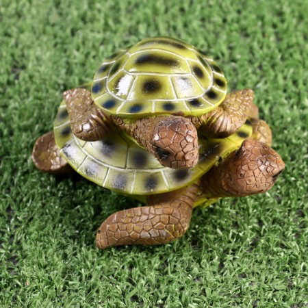 Garden figure "Turtles" 11x13x8cm-4
