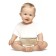 Bandage grunted umbilical cord GP-001 ecoten, beige color, for children under 3 years old