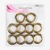 Curtains, d = 4.3/6.5 cm, 10 pcs, the color of the gold