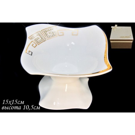 Lenardi Givanchi Gold salad, on the leg, size 15x15 cm