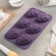 Silicone form for baking the share "Easter eggs", 27 × 16.5 cm, 6 cells (8.8 × 6 cm), color mix
