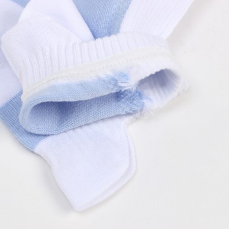 Women's socks, blue/white color, size 23-3