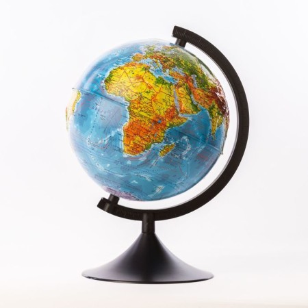 Physical relief “Classic” GLOBUS, diameter 210 mm