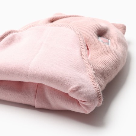 Hat-shuttle for a girl, color powder, size 46-50-1