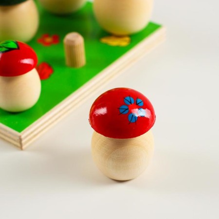Counting material "Mushrooms in the meadow" 9 pcs.-1